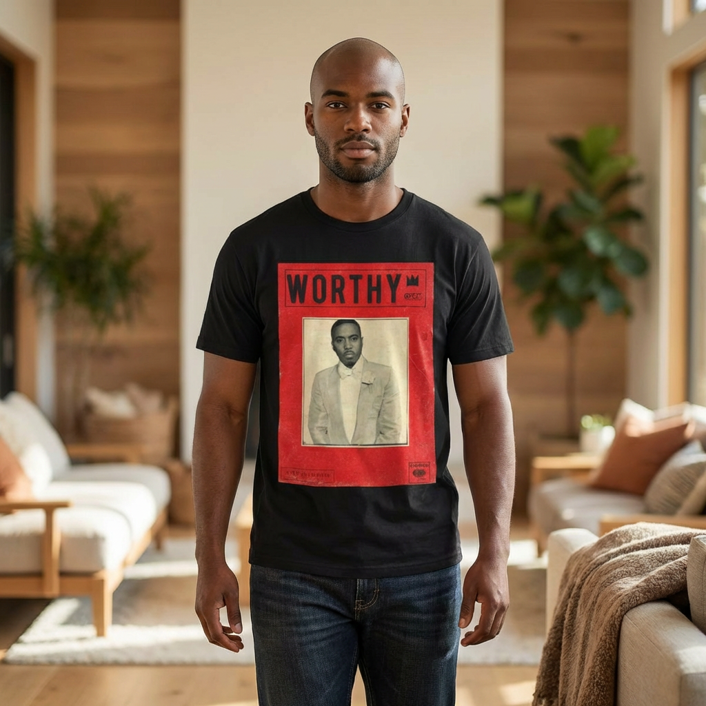 SINCERE Graphic T‑Shirt WORTHY Collection