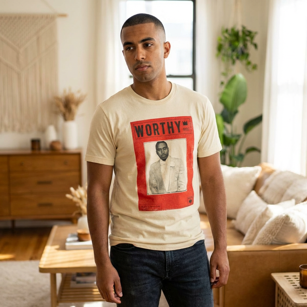 SINCERE Graphic T‑Shirt WORTHY Collection