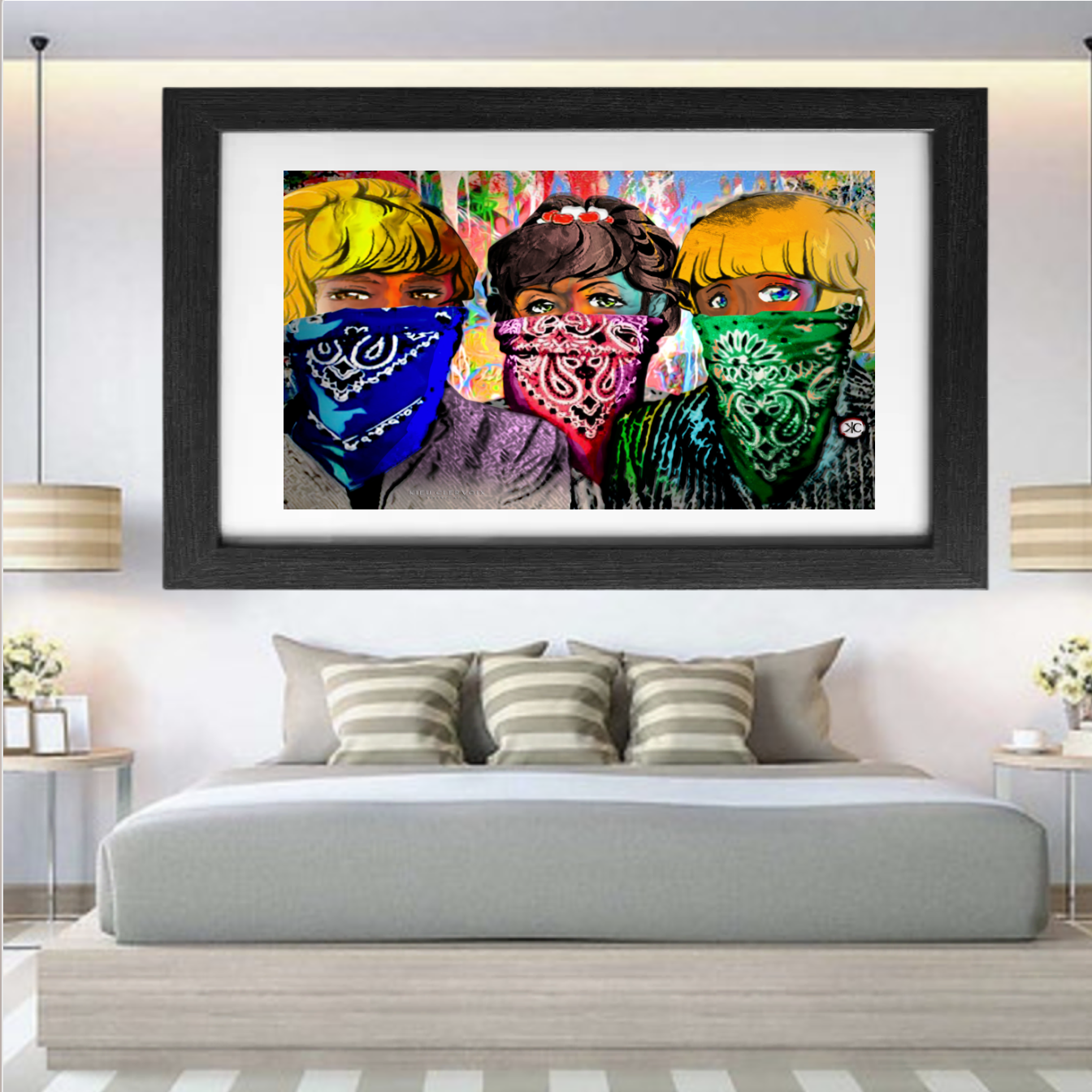 Set It Off Canvas Art Print