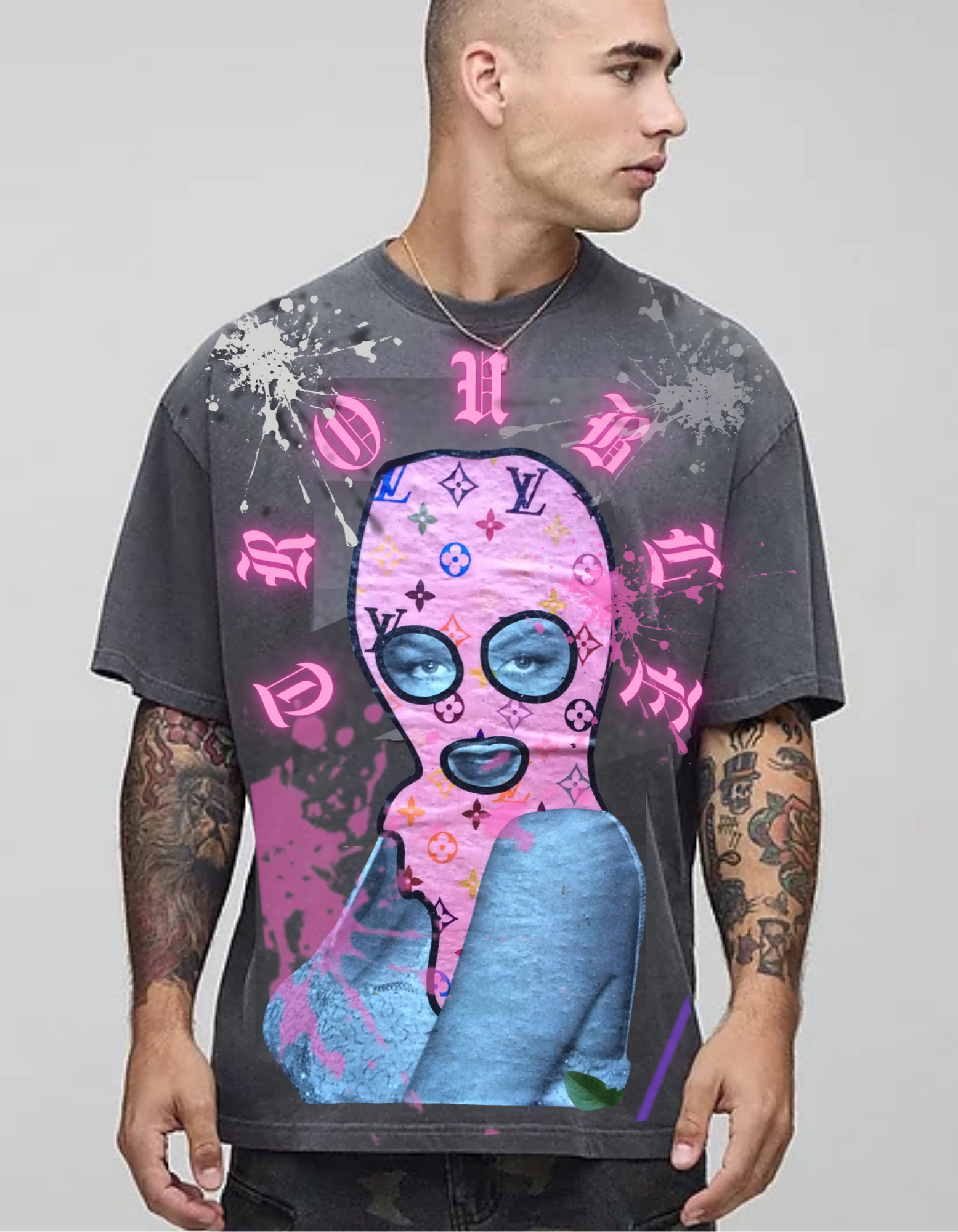 Dirty Trouble Mask Mum T Shirt